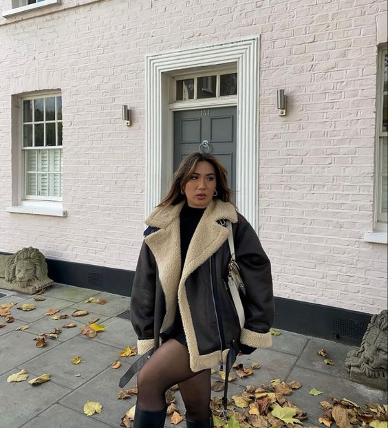 LaPose Fashion - Litzy Oversize Jacket - Bomber Jacket, Coats, Coats & Jackets, Jackets, Leather Jackets, Oversize Jacket, Retro Jackets, Win