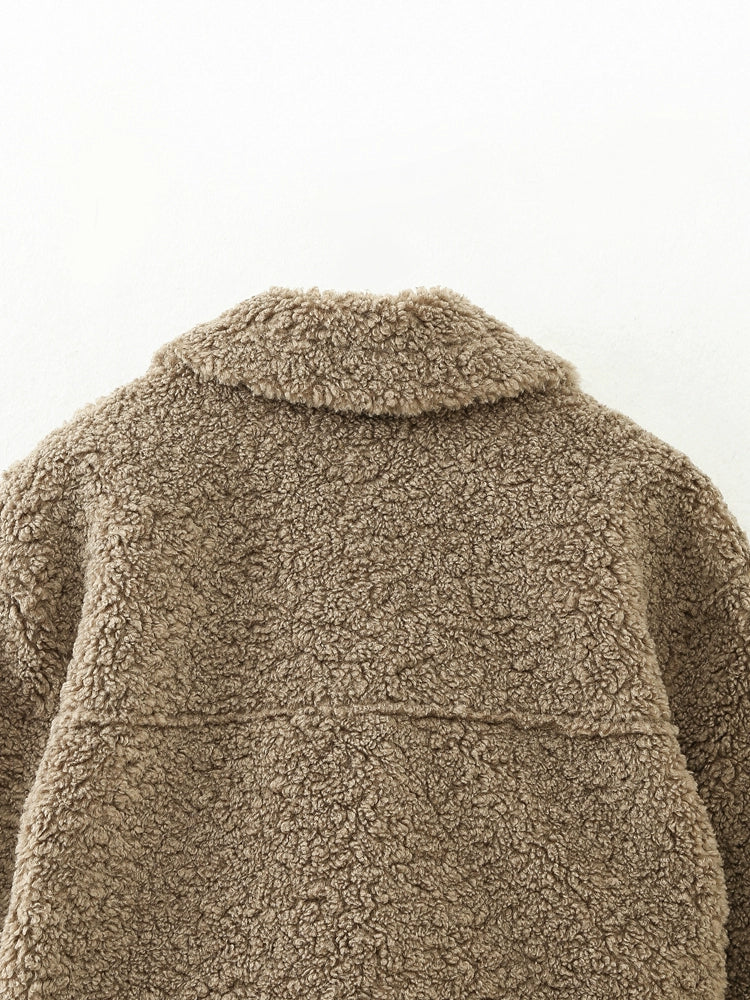 LaPose Fashion - Luella Fur Jacket - Clean Girl, Coats, Coats & Jackets, Crop Jackets, Fall-Winter 23, Jackets, Puffer Jacket, Winter Edi