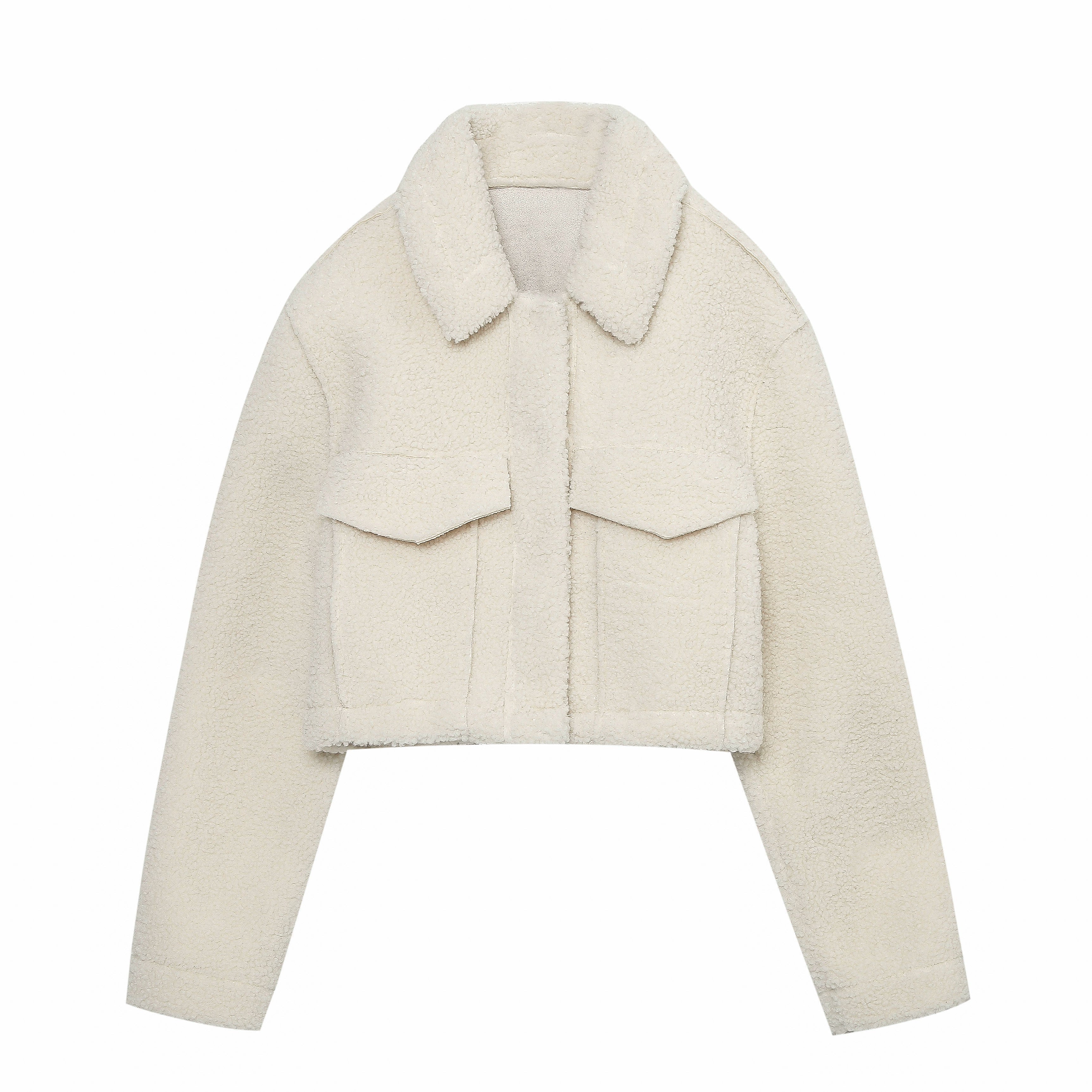 LaPose Fashion - Luella Fur Jacket - Clean Girl, Coats, Coats & Jackets, Crop Jackets, Fall-Winter 23, Jackets, Puffer Jacket, Winter Edi