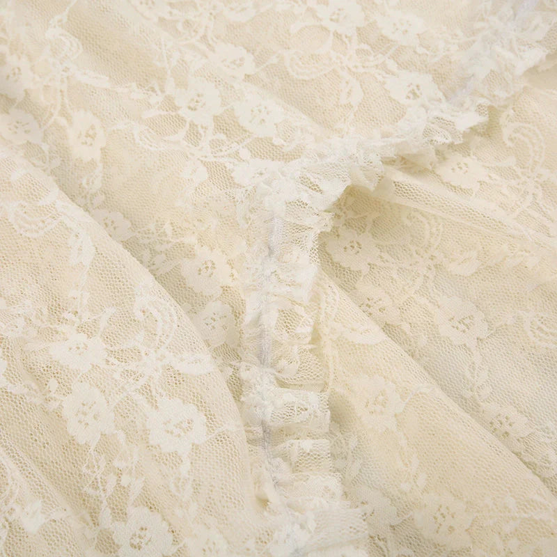 LaPose Fashion - Lyric Lace Midi Skirt - Fairy Skirts, Lace Skirts, Maxi Skirts, Midi Skirt, Ruffle Skirts, Skirts, Vintage Skirts