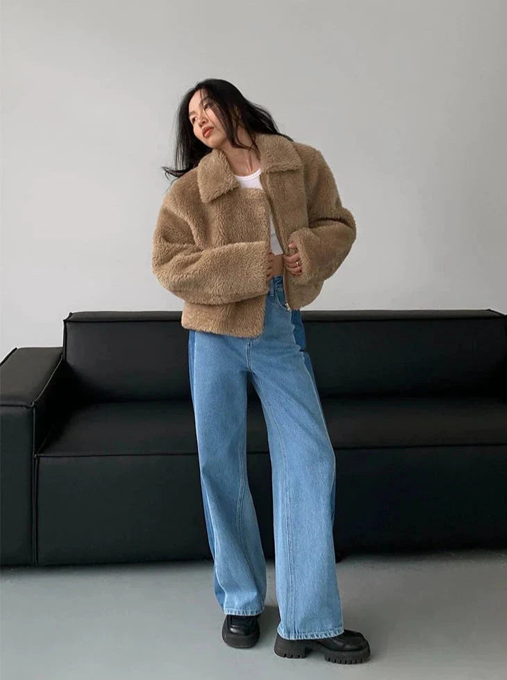 LaPose Fashion - Maelle Fur Coat - Coats & Jackets, Fall-Winter 23, Jackets, Oversize Jacket, Puffer Jacket, Winter Edit