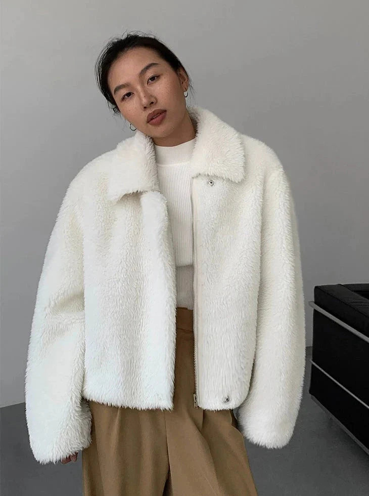 LaPose Fashion - Maelle Fur Coat - Coats & Jackets, Fall-Winter 23, Jackets, Oversize Jacket, Puffer Jacket, Winter Edit