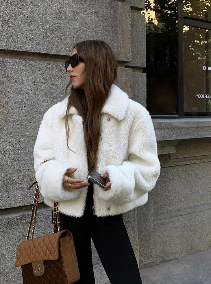 LaPose Fashion - Maelle Fur Coat - Coats & Jackets, Fall-Winter 23, Jackets, Oversize Jacket, Puffer Jacket, Winter Edit