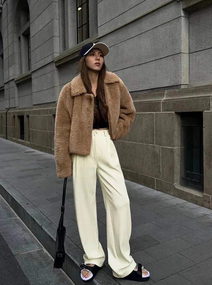 LaPose Fashion - Maelle Fur Coat - Coats & Jackets, Fall-Winter 23, Jackets, Oversize Jacket, Puffer Jacket, Winter Edit