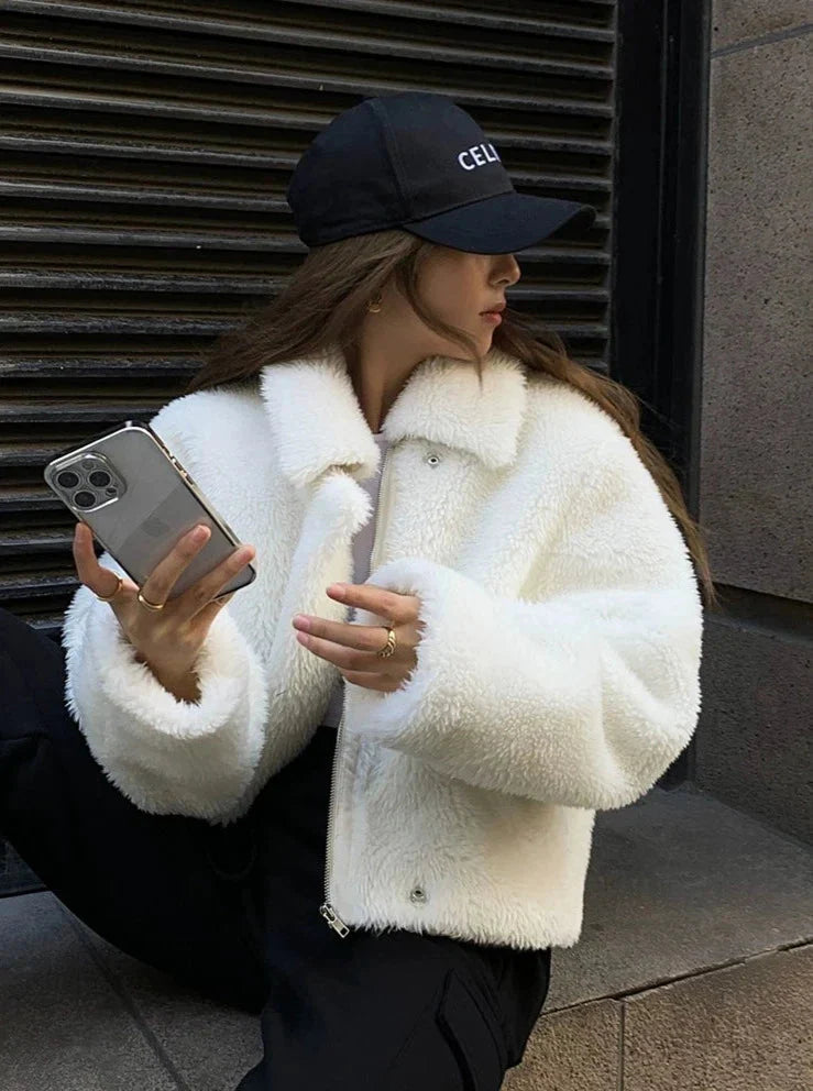 LaPose Fashion - Maelle Fur Coat - Coats & Jackets, Fall-Winter 23, Jackets, Oversize Jacket, Puffer Jacket, Winter Edit