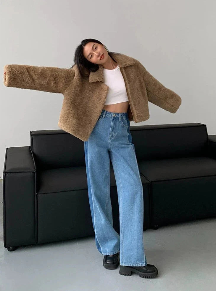 LaPose Fashion - Maelle Fur Coat - Coats & Jackets, Fall-Winter 23, Jackets, Oversize Jacket, Puffer Jacket, Winter Edit