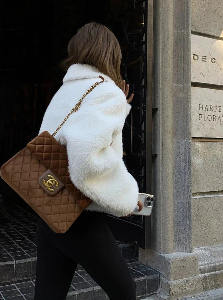 LaPose Fashion - Maelle Fur Coat - Coats & Jackets, Fall-Winter 23, Jackets, Oversize Jacket, Puffer Jacket, Winter Edit