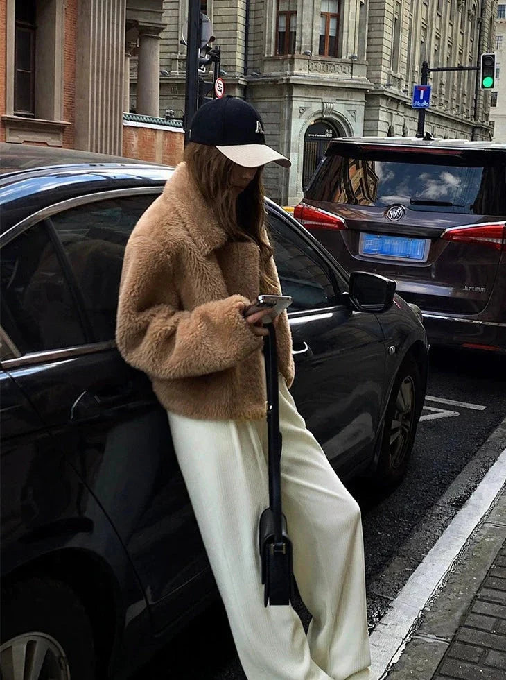 LaPose Fashion - Maelle Fur Coat - Coats & Jackets, Fall-Winter 23, Jackets, Oversize Jacket, Puffer Jacket, Winter Edit