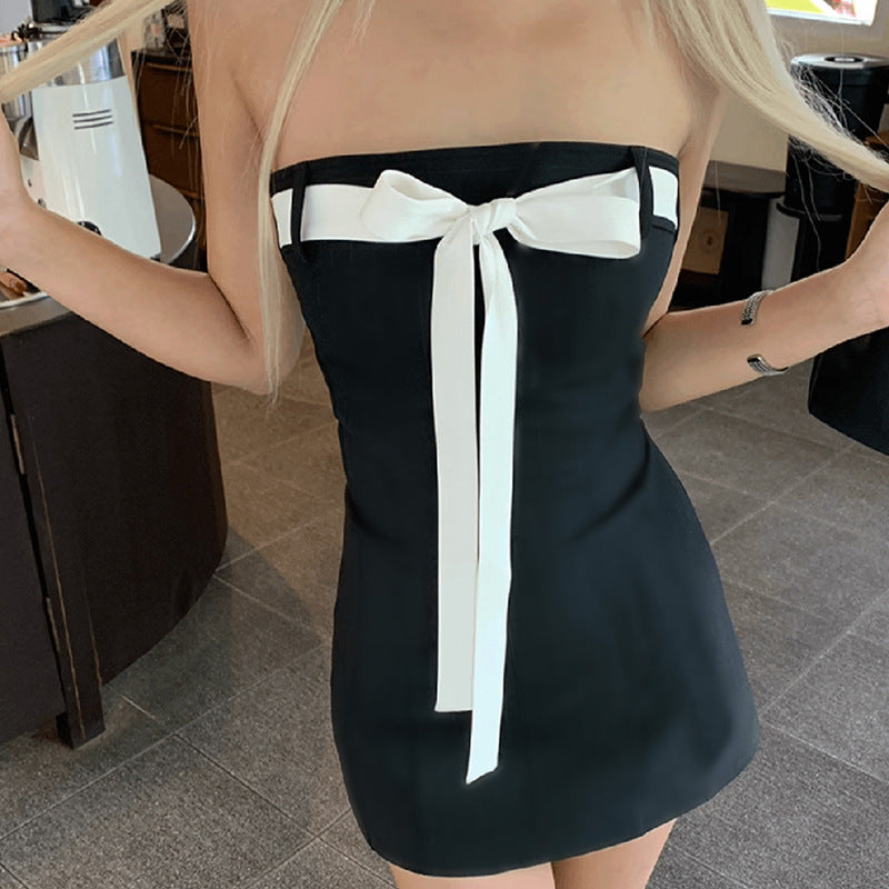 LaPose Fashion - Marlie Strapless Mini Dress - Bodycon Dresses, Dresses, Elegant Dresses, Formal Dresses, Going Out Dresses, Little Black Dresses, 