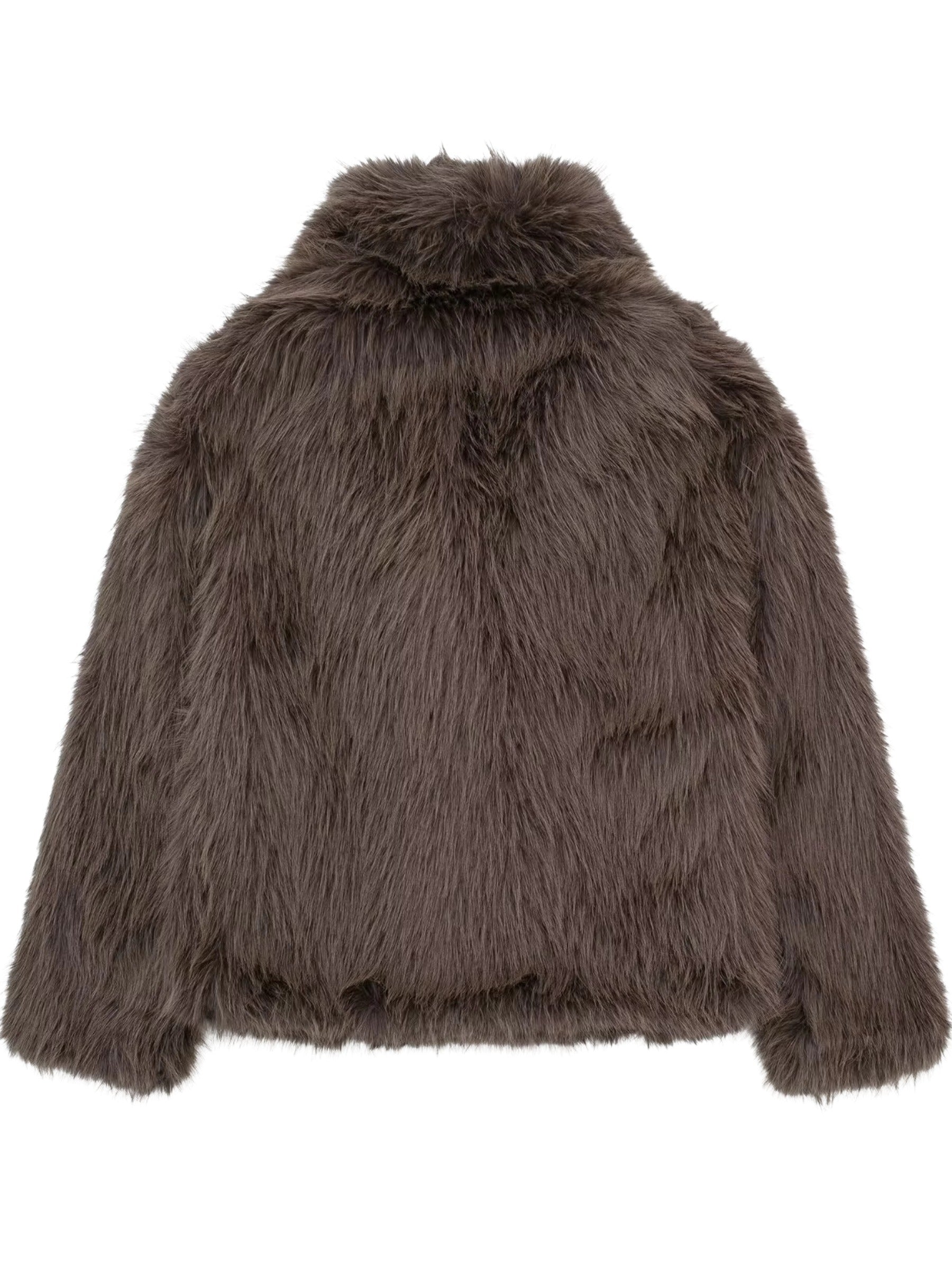 LaPose Fashion - Martha Faux Fur Coat - Coats, Coats & Jackets, Fur Coats, Winter Edit, Wool Coats