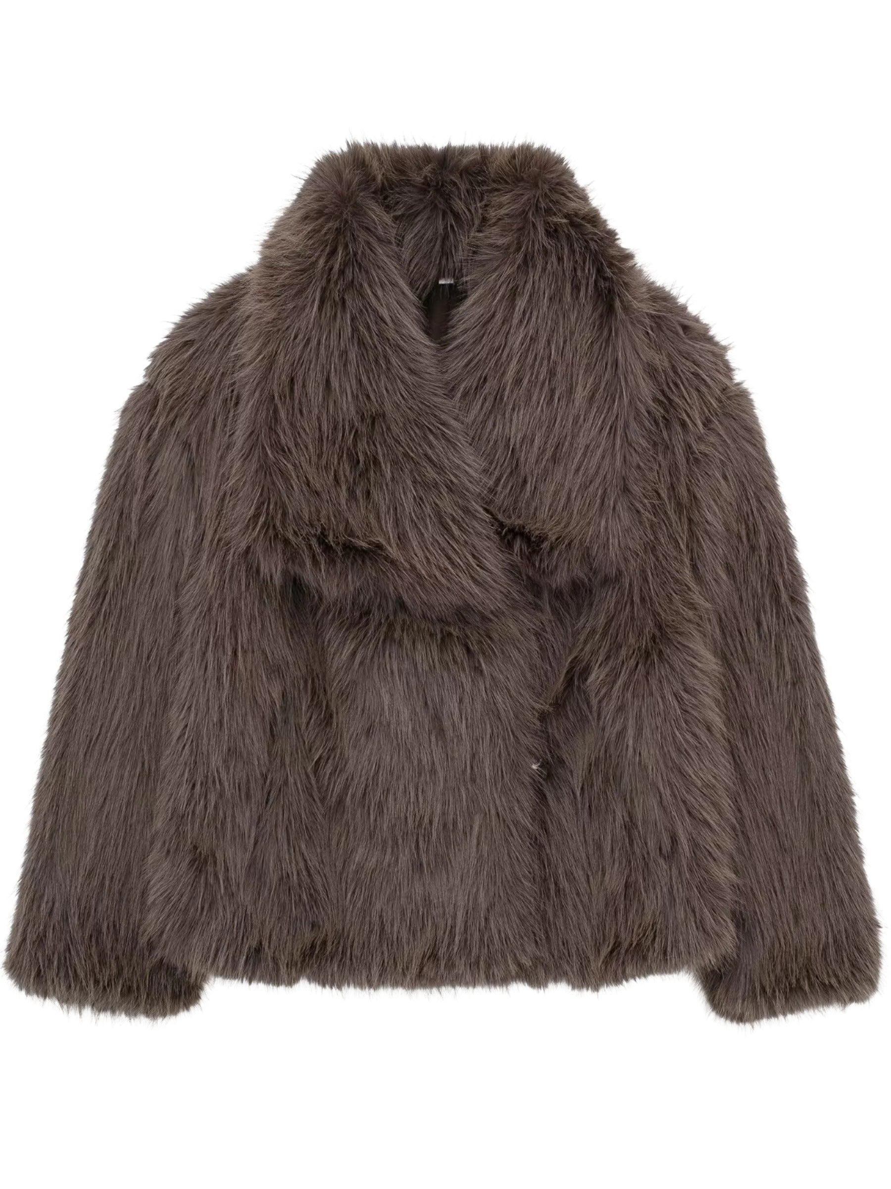 LaPose Fashion - Martha Faux Fur Coat - Coats, Coats & Jackets, Fur Coats, Winter Edit, Wool Coats