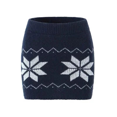 LaPose Fashion - Mavis Knitted Skirt Set - Cardigan, Casual Sets, Crop Tops, Knitted Sets, Knitted Skirts, Knitted Tops, Long Sleeve Tops, Matc