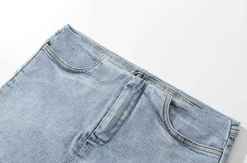 LaPose Fashion - Miray Denim Mini Skirt - Denim Skirts, Mini Skirts, Skirts
