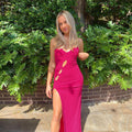 LaPose Fashion - Nandi Slit Maxi Dress - ALS, Clothing, Cut-Out Dresses, Daytime Dresses, Dresses, Going Out Dresses, Long Dresses, Maxi Dres