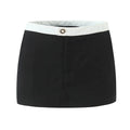 Vivianna Black Tweed Skirt Set - Black Skirt [RE3TE1SU]