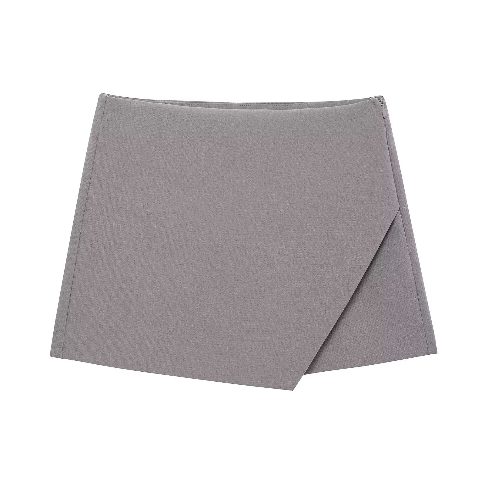 Everest Asymmetric Skort - Gray [LRM7WGN2]