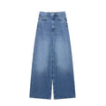 Freyja Denim Wide-Leg Pant Set - Dark Blue Pants [GP4X9SJ9]