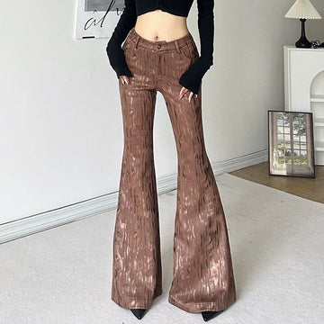 Atara High-Waist Bootcut Trousers