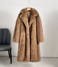 Nana Plush Faux Fur Coat - Camel [08IDC5Z0]