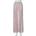 Karina Gingham Midi Skirt - Pink [AQBJNMNX]