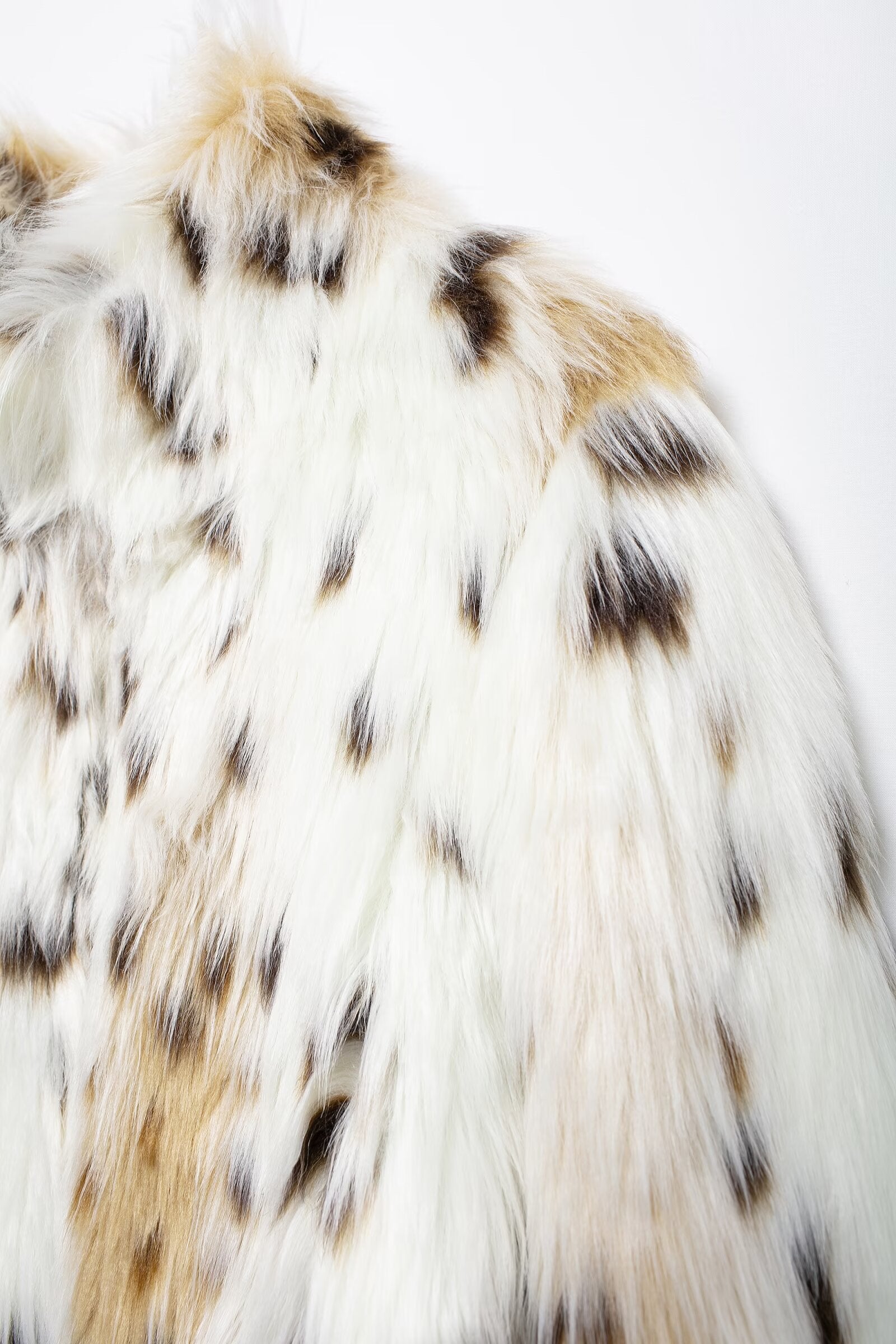 Enya Leopard Faux Fur Coat Jackets