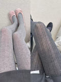 Janely Luxe Shaping Tights - Two Pairs: Light Gray + Dark Gray [URSPGBOS]