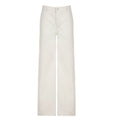 Andria White Straight-Leg Jeans - White