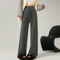 Ryanne Cozy Wide-Leg Pants - Gray [SF78Q2XB]