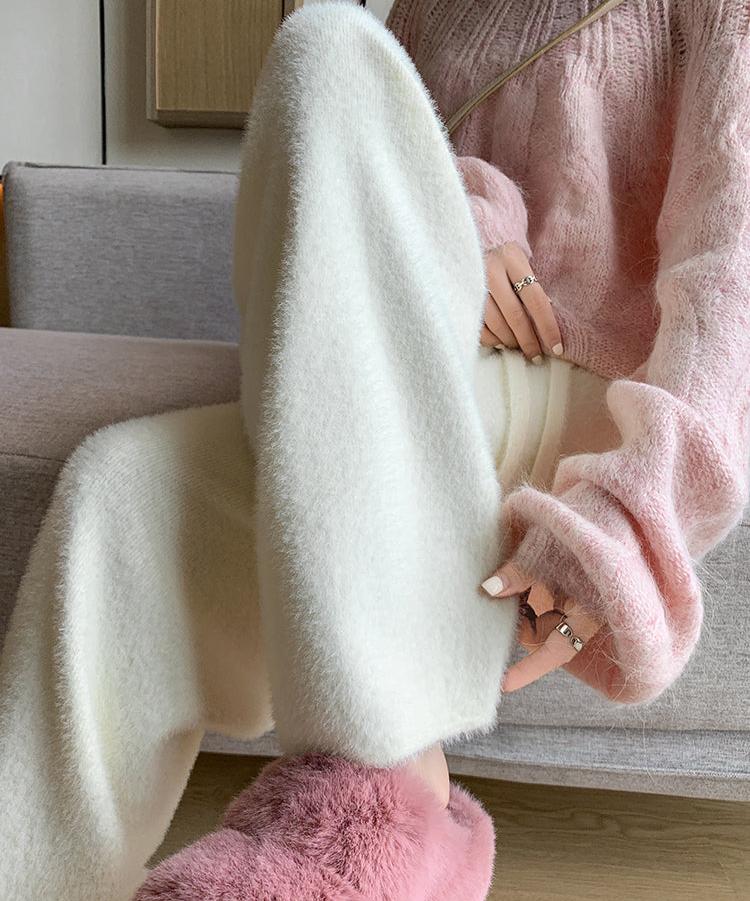 Gissel Fuzzy Knit Lounge Pants