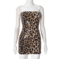 Maddox Strapless Sequin Mini Dress - Khaki [JA4UNELX]