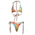 Printed Halter Bikini Set - Multi-color [KWC52TQ7]