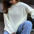 Jadalyn Cozy Pullover Sweater - White [5069X1AU]