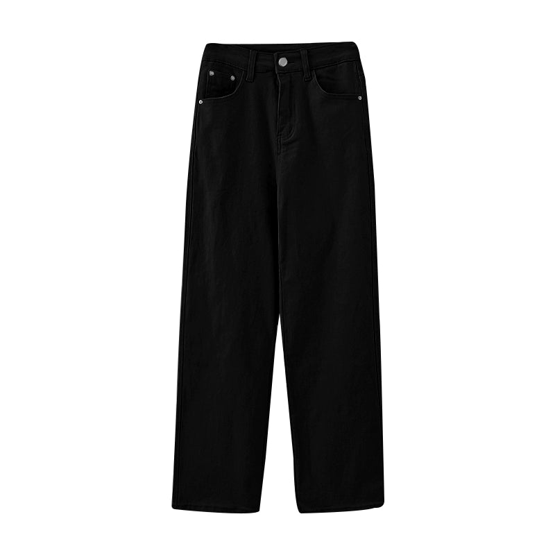Nimrat Retro Wide-Leg Jeans - Black [85K5A4MP]