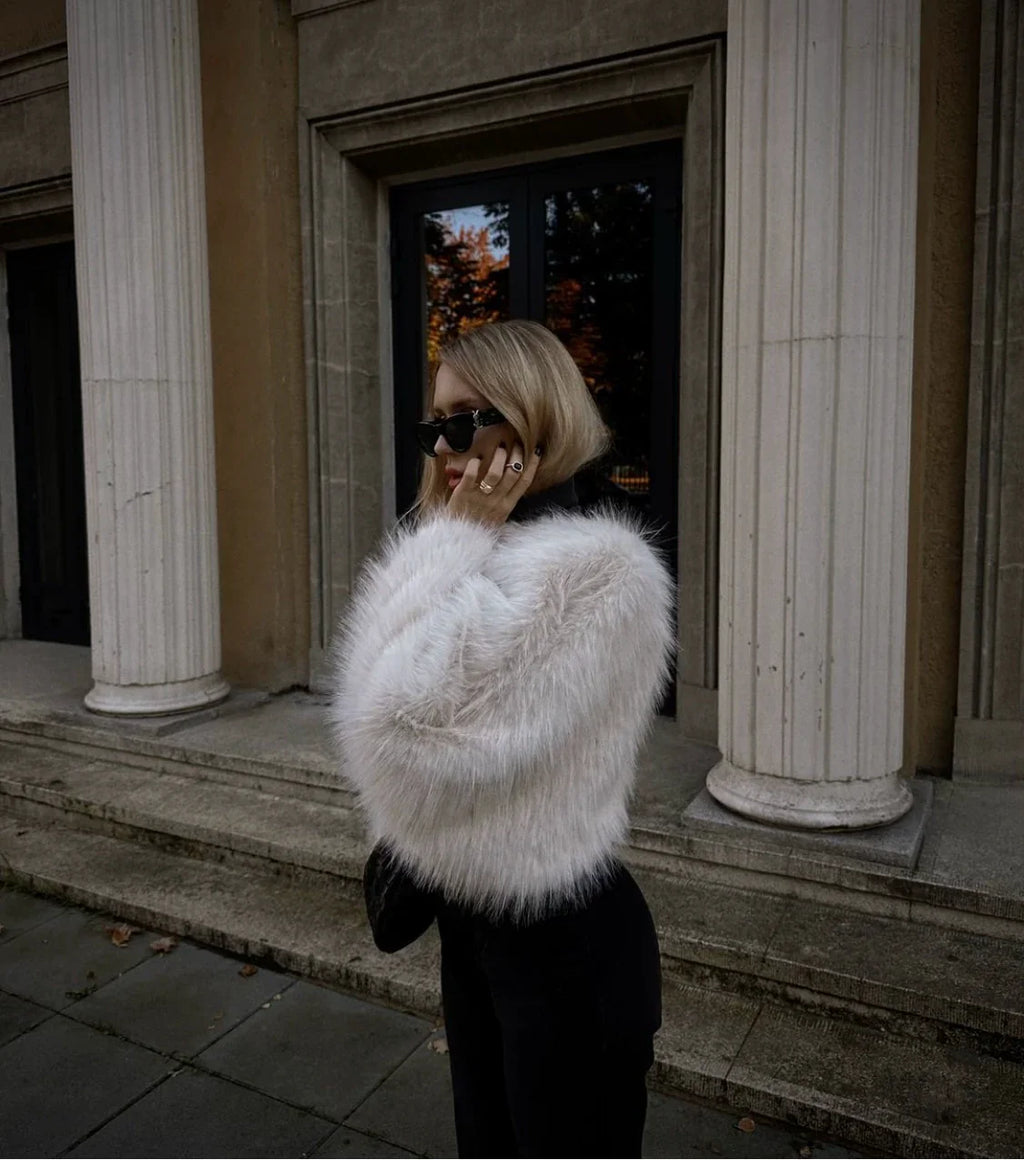Ezabella Eco Faux Fur Coat