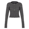 Jamari Striped Cardigan Short Set - Style 1 [9S50KAMK]