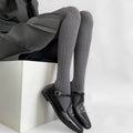 Analee Diamond Patterned Tights - Medium Grey [RQPBEVGG]