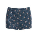 Laikynn Blue Sequin Shorts - Blue [SRYARIBN]