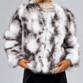 Naomy Faux Fur Coat - Cream White [7J7YVN7A]