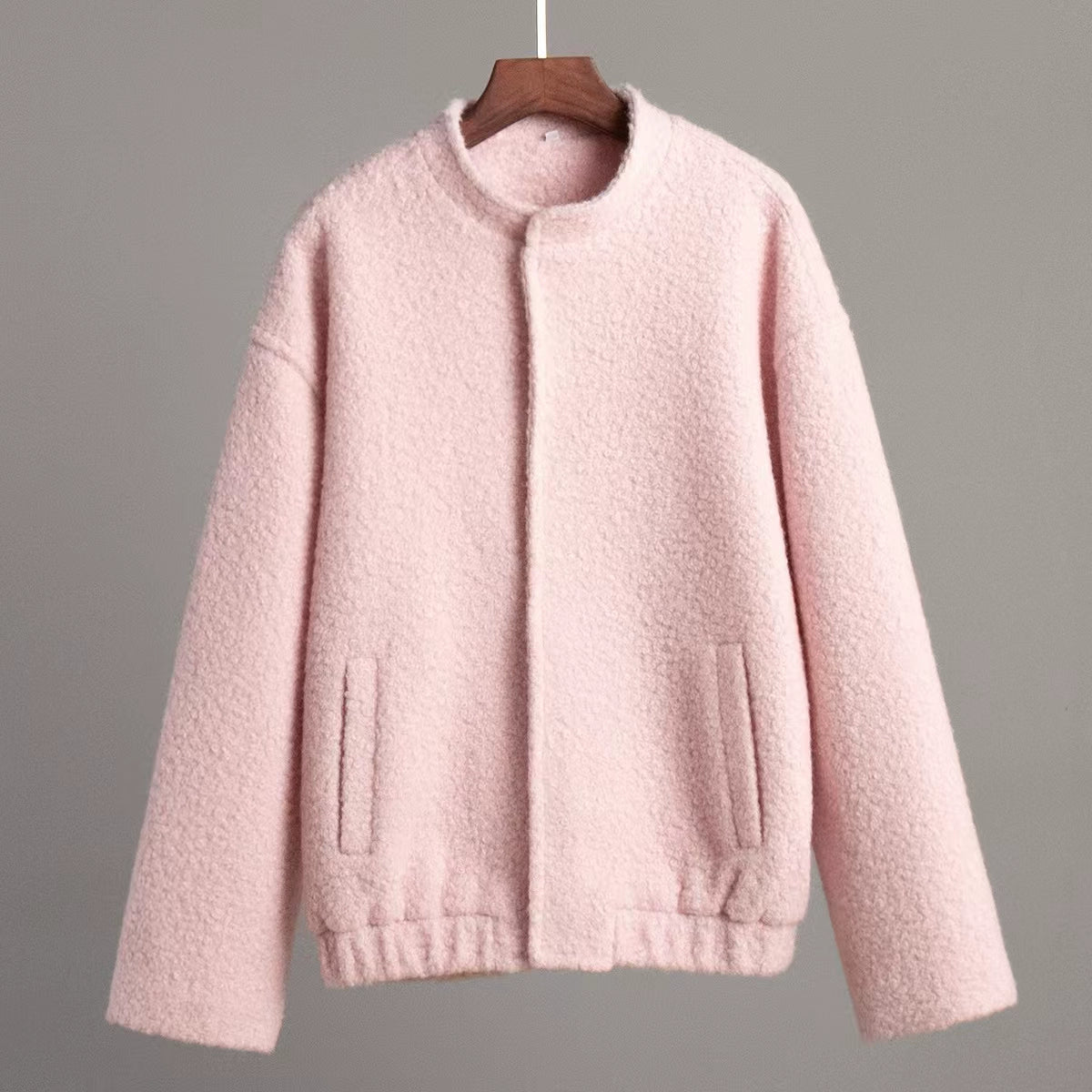 Lillyanne Cozy Faux Fur Jacket - Pink [POIOUV28]