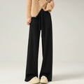 Ryanne Cozy Wide-Leg Pants - Black [8BYKA2SI]
