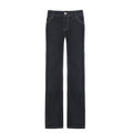 Kenadie Letter Embroidered Jeans - Dark Blue [RKTERCIM]