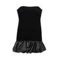 Catherine Velvet Backless Mini Dress - Black [NY99DUAZ]