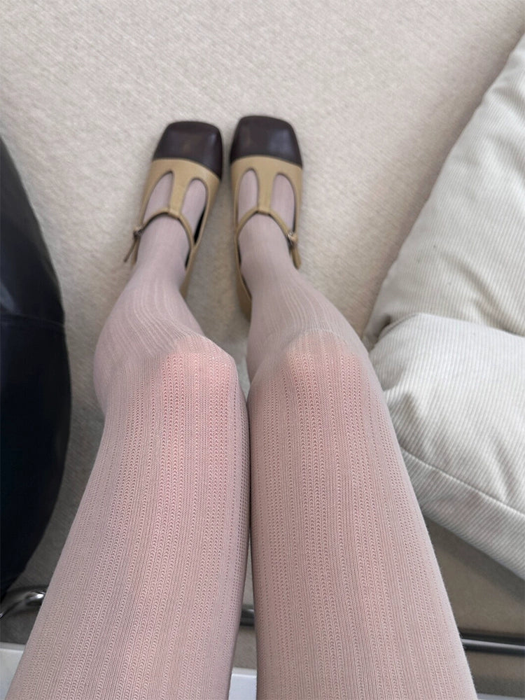 Janely Luxe Shaping Tights - Nude Khaki [Q47TEI5C]
