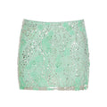 Dakoda Star Sequin Mini Skirt - Green [J57GG8VE]