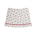 Amethyst Floral Knit Skirt Set - White (Skirt) [NZ7W9G8B]