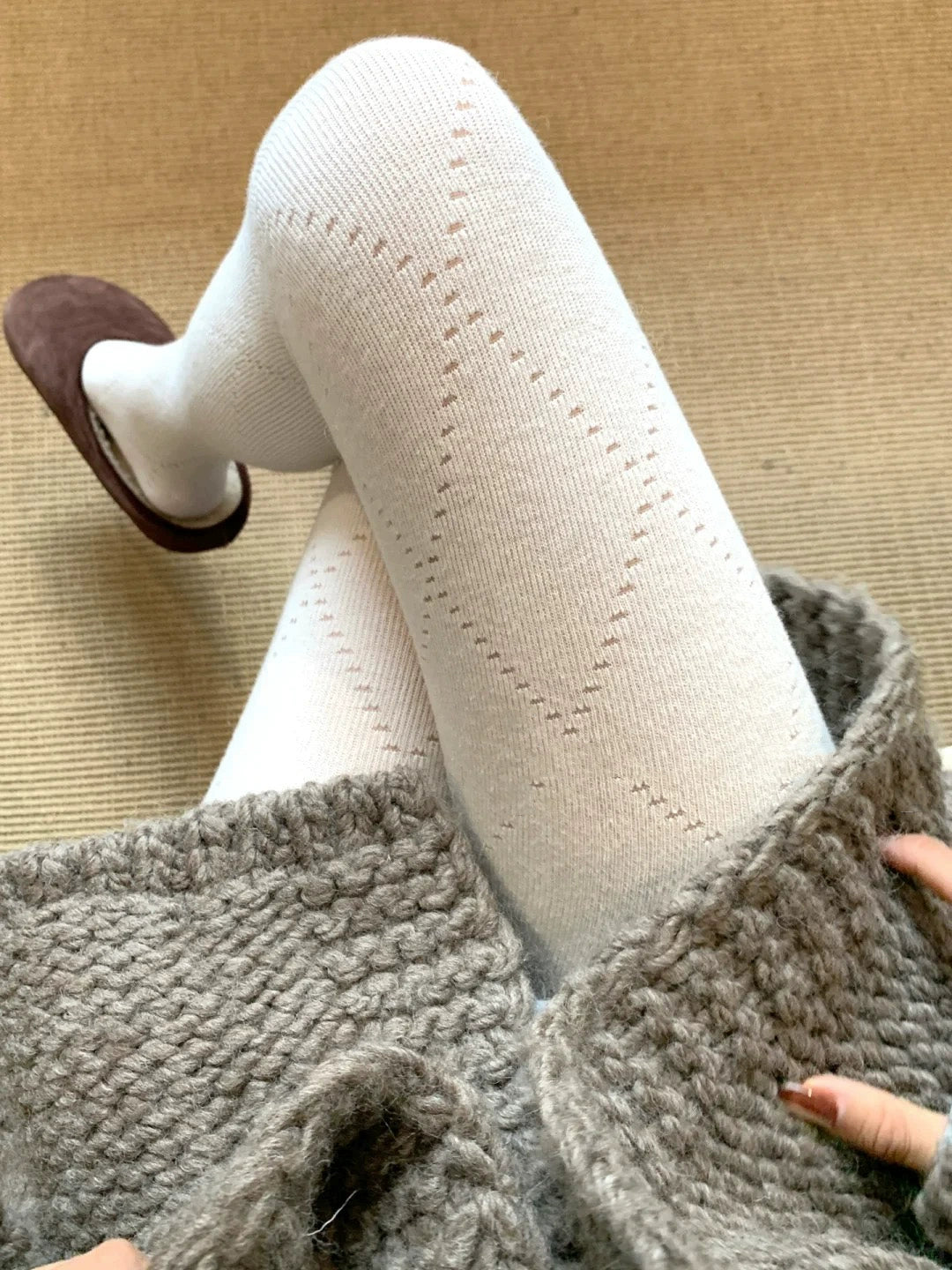 America Flawless Sheer Tights - Diamond White [XECVQDTV]