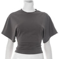 Jaylynn Relaxed Crop Top - Coffee [I0T6B0GA]