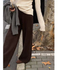 Fiona Cozy Wide-Leg Pants - Hot Cocoa [2EVQA8BT]