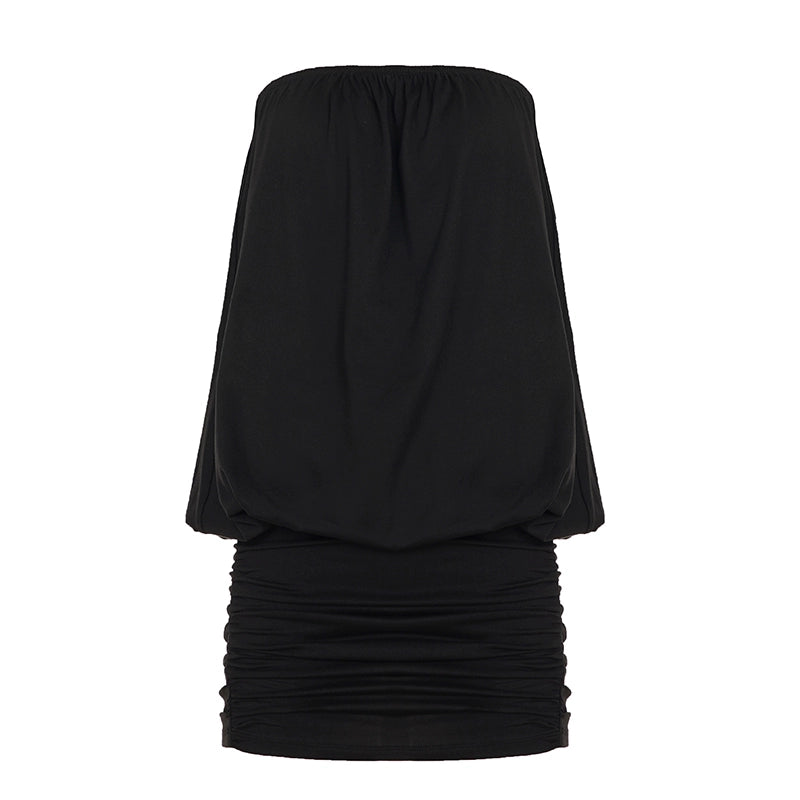 Jeanelle Strapless Mini Dress - Black [VR9WIDN6]