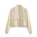 Aubrie Oversized Utility Jacket - Milk White [7XUR0RST]